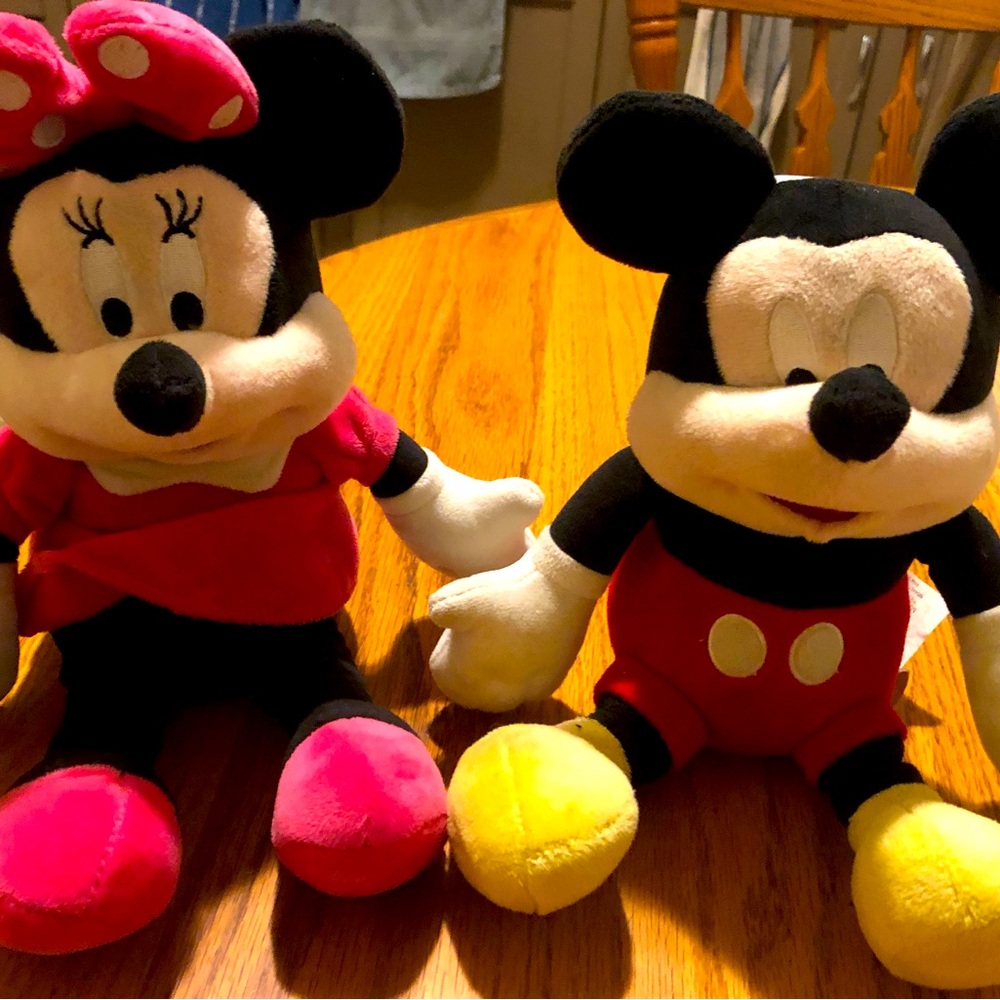 Mickey and Minnie Banks.
